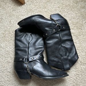 Black Western Boots